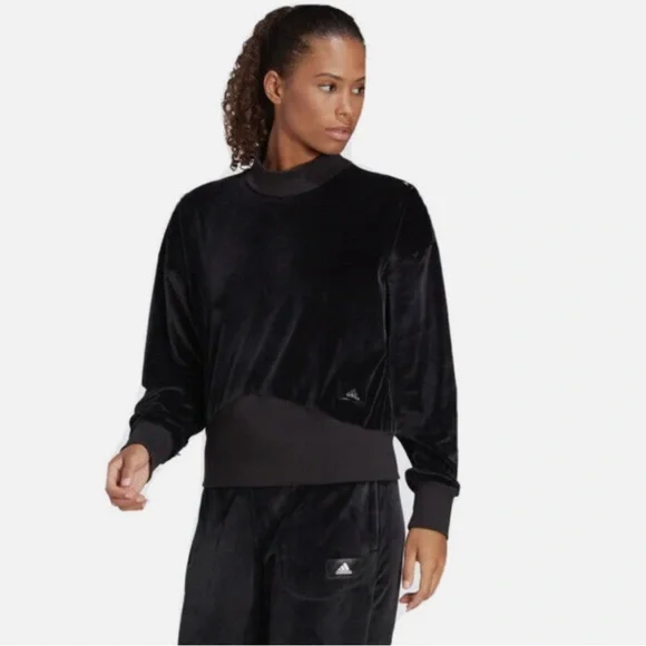 Adidas Velour Sweatsuit - Picture 7 of 8